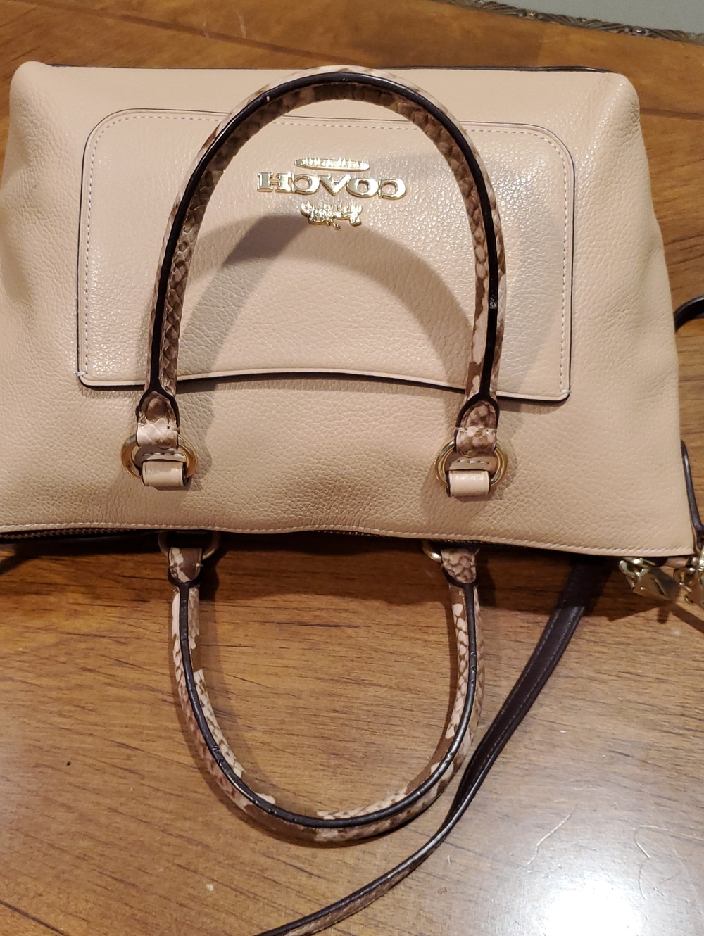 Coach Exotic Mini Emma Satchel Crossbody - Picture 9 of 15